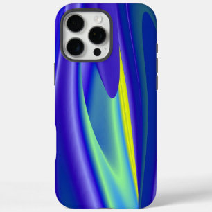 3D Abstract Rainbow Art iPhone 16 Pro Max Case