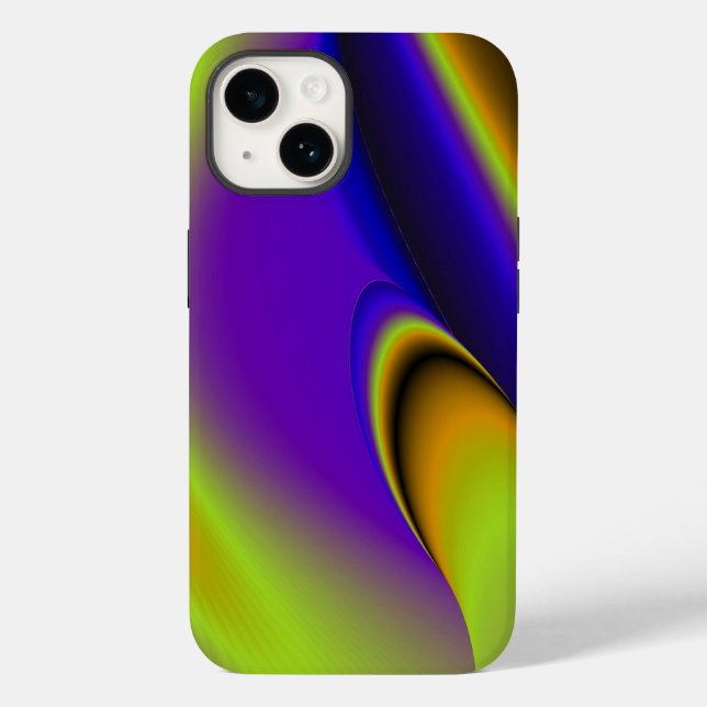 3D Abstract Rainbow Art Case-Mate iPhone Case (Back)