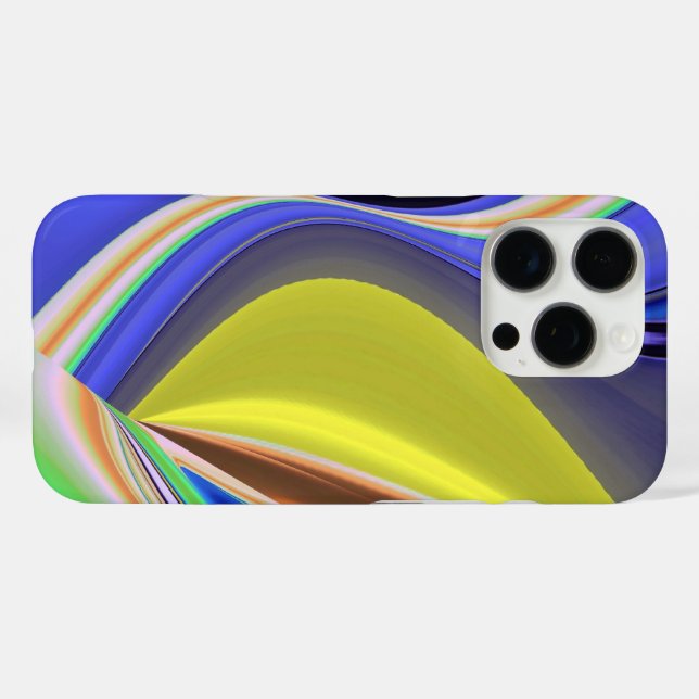 3D Abstract Rainbow Art Case-Mate iPhone Case (Back (Horizontal))