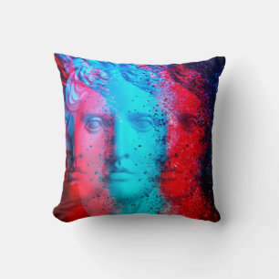 3d anaglyph effect. Covid-mutants. David Apollo. G Cushion