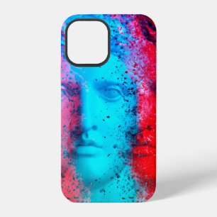 3d anaglyph effect. Covid-mutants. David Apollo. G iPhone 12 Case