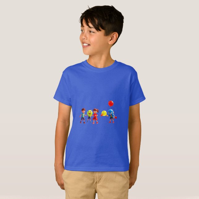  3D animation T-Shirt  (Front Full)