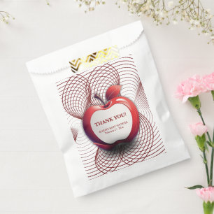 3D Apple of Our Eye Geometric Baby Shower Favour Bags