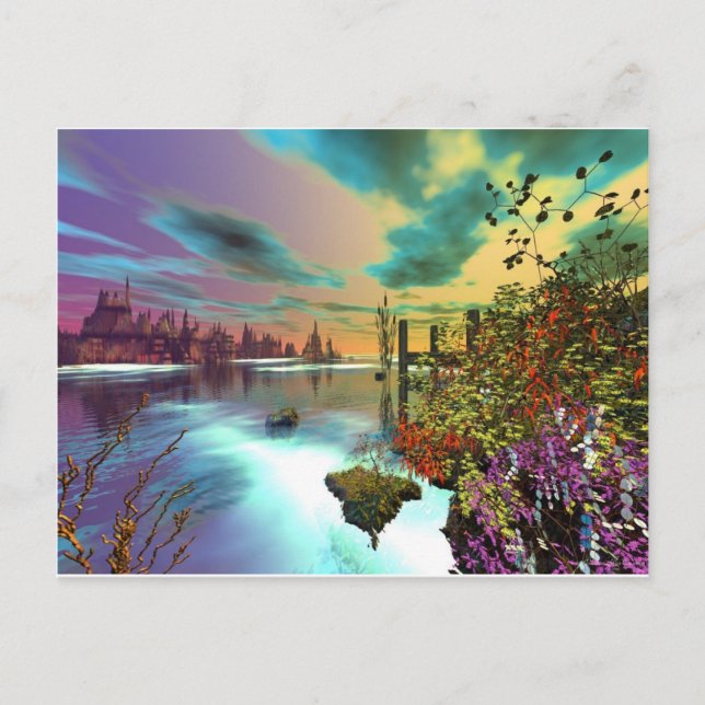 3d art endless summer postcard (Front)