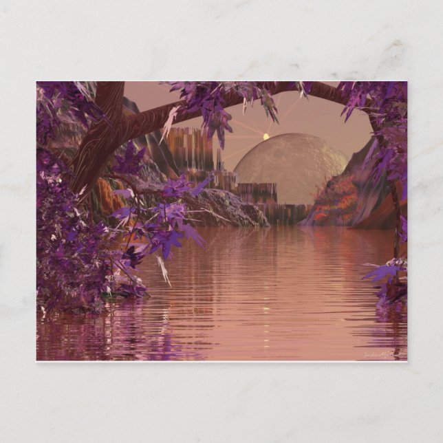 3d art threshold of a dream postcard (Front)