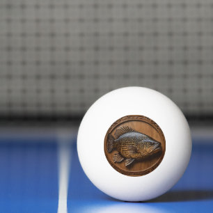 3D Australian Murray Cod Textured Print, Ping Pong Ball