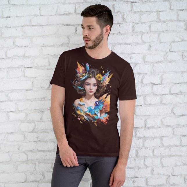 3D Beauty Queen T-Shirt (Creator Uploaded)