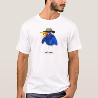 3d Blue Bird Australian T-Shirt