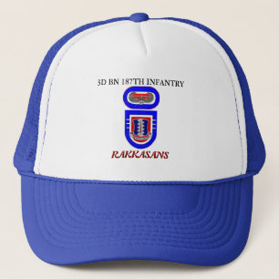 3D BN 187TH INFANTRY RAKKASANS HAT