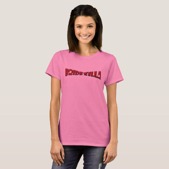 3D Bridezilla T-Shirt (Front Full)