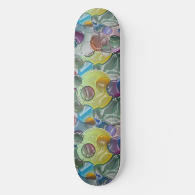 3D Bubbles Skateboard (Front)