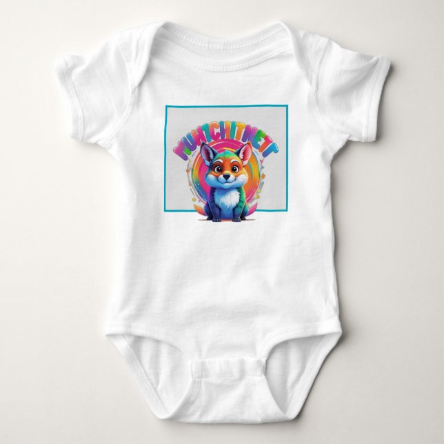 3D bubby Baby Bodysuit (Front)