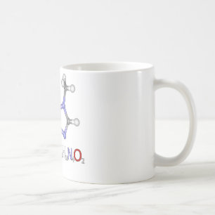 3D Caffiene Molecule Mug