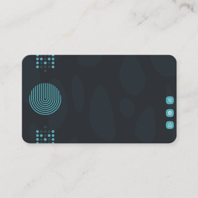  3d Carte de visite Business Card (Front)