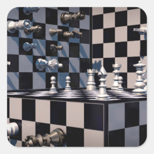3D chess stickers