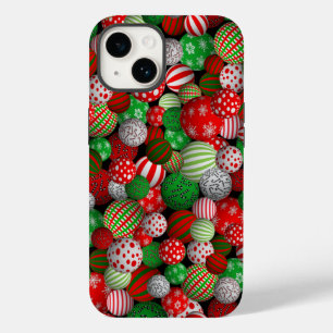 3D Christmas Balls Case-Mate iPhone 14 Case