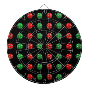 3D Christmas Balls Dartboard