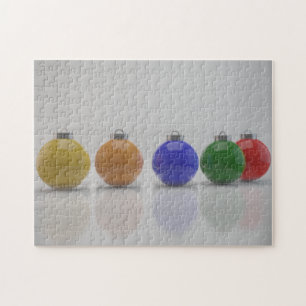 3D Christmas Ornaments Jigsaw Puzzle