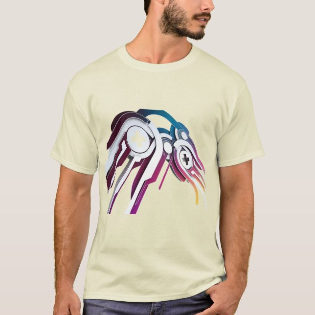 3D Classic  T-Shirt (Front)