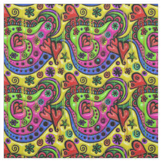 3D colorfull patterns Fabric