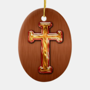 3D Cross Ornament