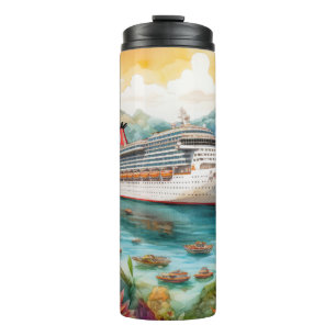 3d Cruise Art Thermal Tumbler