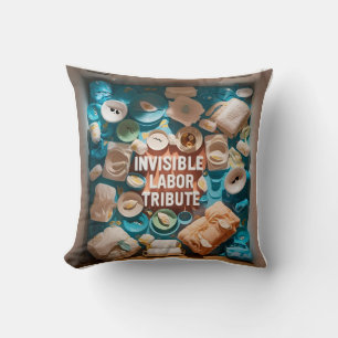 3D "Cry Win Love" Mum Pillow: Your Photo Gift Cushion