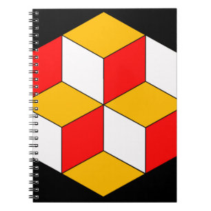 3d cubes notebook
