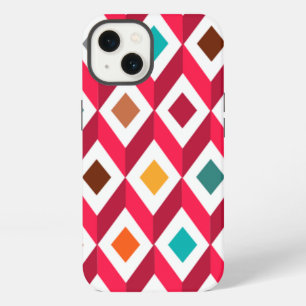 3D Cubes Pink iPhone 13 Case