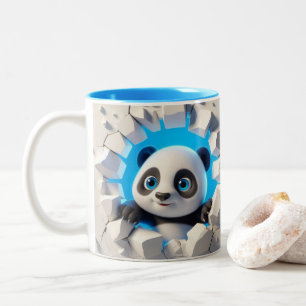 3D Cute Baby Panda Hot Cocoa Coffee Animals Mug