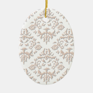 3D Damasks Ceramic Tree Decoration