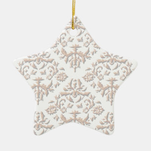 3D Damasks Ceramic Tree Decoration