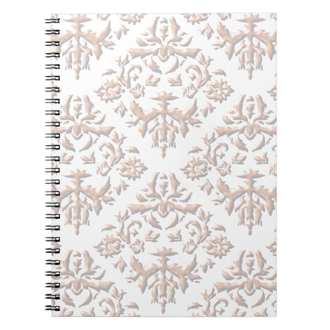 3D Damasks Notebook (Front)