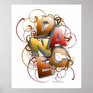3D Dance (Fall) Poster