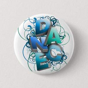 3D Dance (Spring) 6 Cm Round Badge