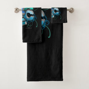 3D Dance (Spring) Bath Towel Set