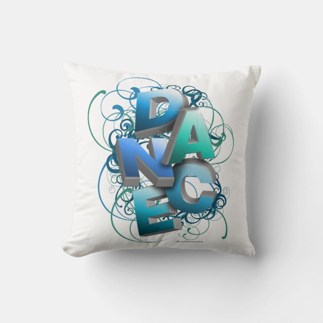 3D Dance (Spring) Cushion (Front)