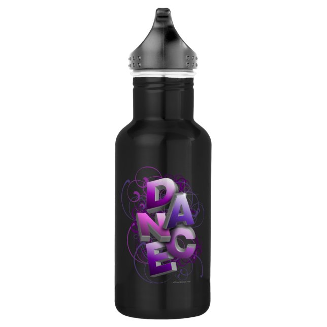 3D Dance (Summer) 532 Ml Water Bottle (Right)