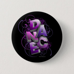 3D Dance (Summer) 6 Cm Round Badge