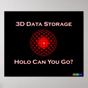 3D Data Storage: Holo Can You Go? Poster