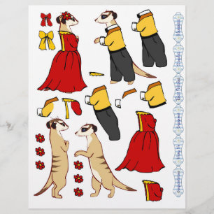 3D Decoupage - Meerkat lovers