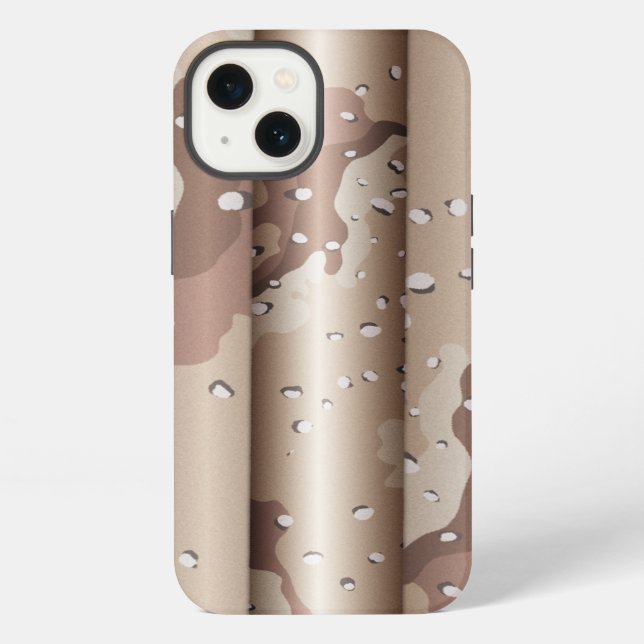 3D Desert Camo iPhone Case (Back)