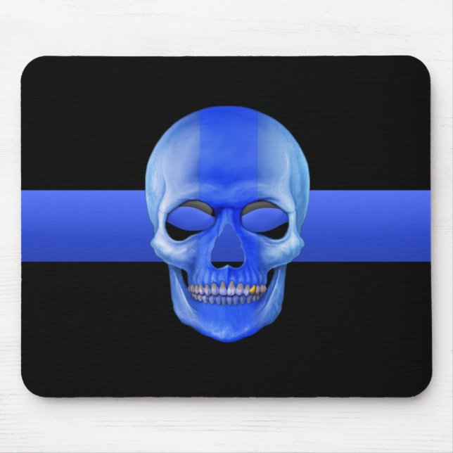 3D Desert Camo Skull Mouse Pad (Front)