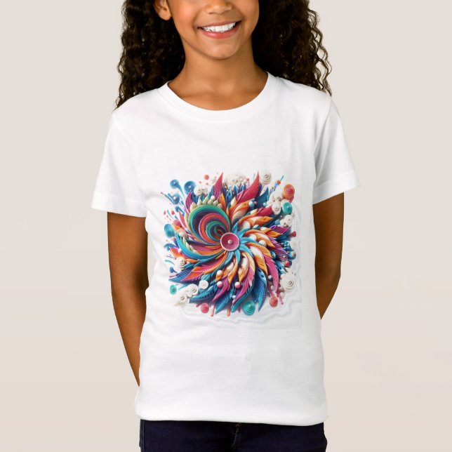 3d design t-shirt  (Front)