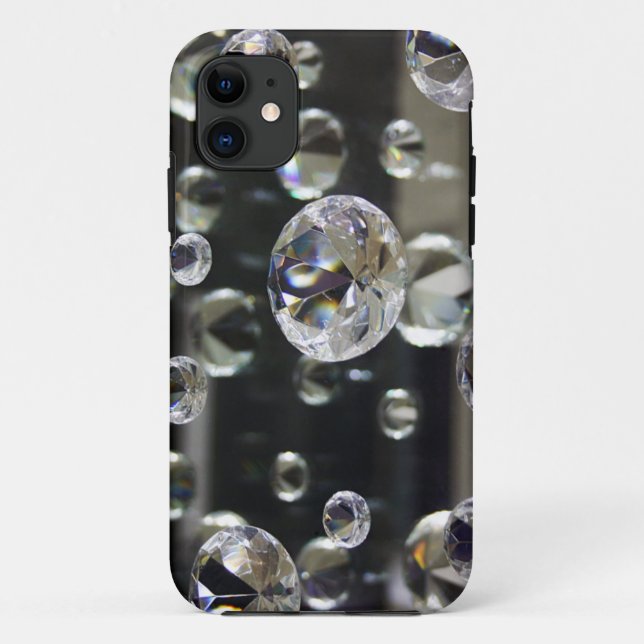 3D Diamond Mirror Case-Mate iPhone Case (Back)