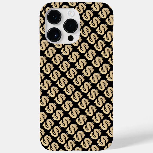 3D dollar sign Case-Mate iPhone Case (Back)