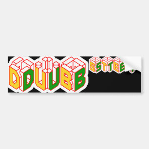 3D Dubstep shirt Bumper Sticker