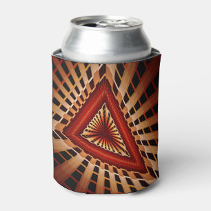 3D Fantasy Network Modern Fractal Graphic Design Can Cooler