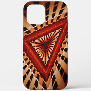 3D Fantasy Network Modern Fractal Graphic Design iPhone 12 Pro Max Case