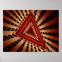 3D Fantasy Network Modern Fractal Graphic Design